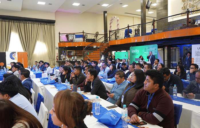 Auditorio Riskday · vista amplia